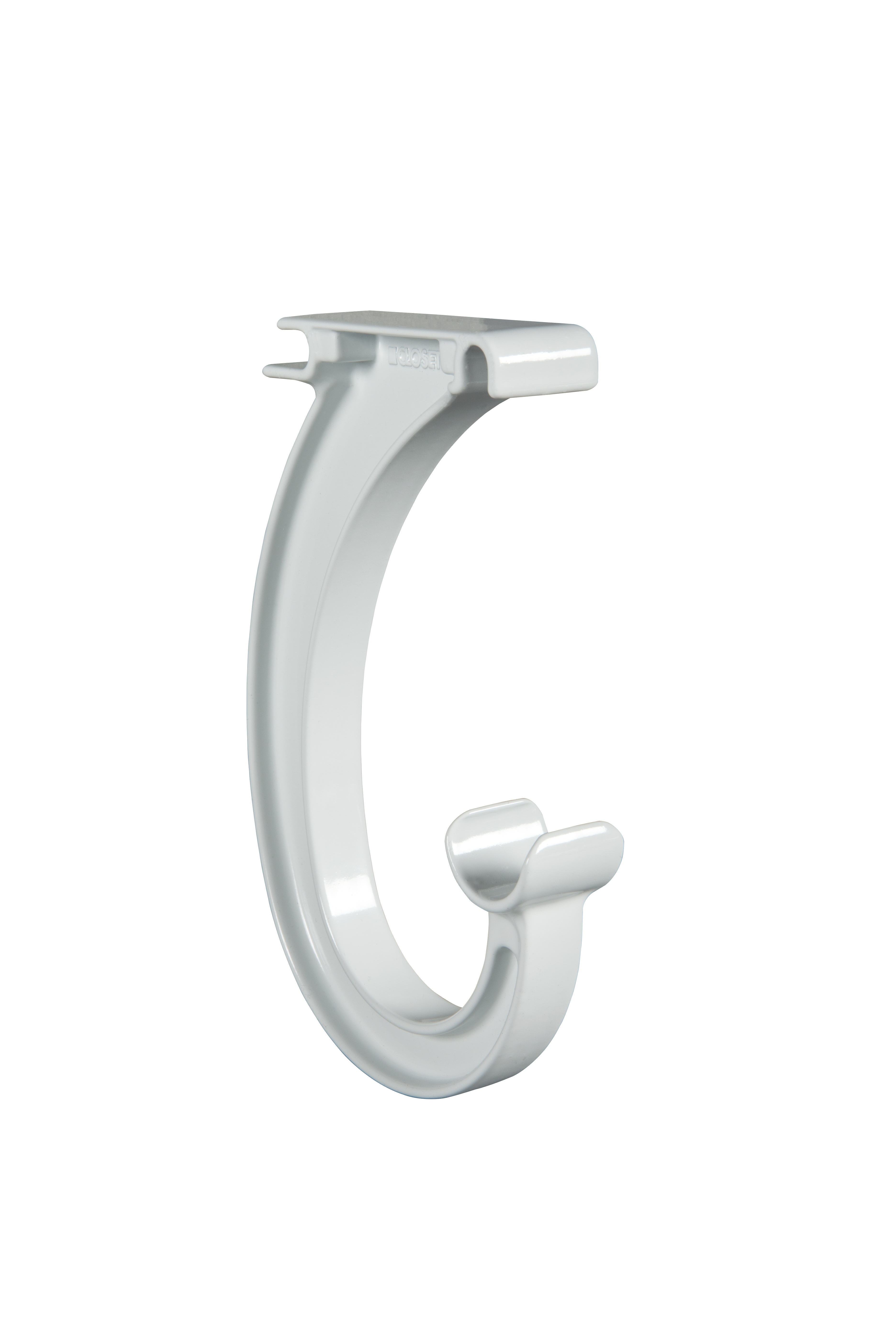 Closetmaid Introduces Superslide Metal Closet Rod Support New Superslide Metal Closet Rod Support In White