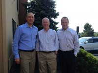 Zurn GMs prior to being "buzzed" (l to r): Scott McDowell, Chris Connors, and Craig Wehr 