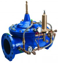 The new Zurn Wilkins ZW222 Altitude Valve for water level control in reservoirs and tanks