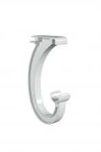 New SuperSlide® Metal Closet Rod Support in White