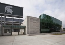 MSU's new North End Zone Complex not only celebrates the team’s previous success, but also looks toward future victories with a state-of-the-art recruiting center.